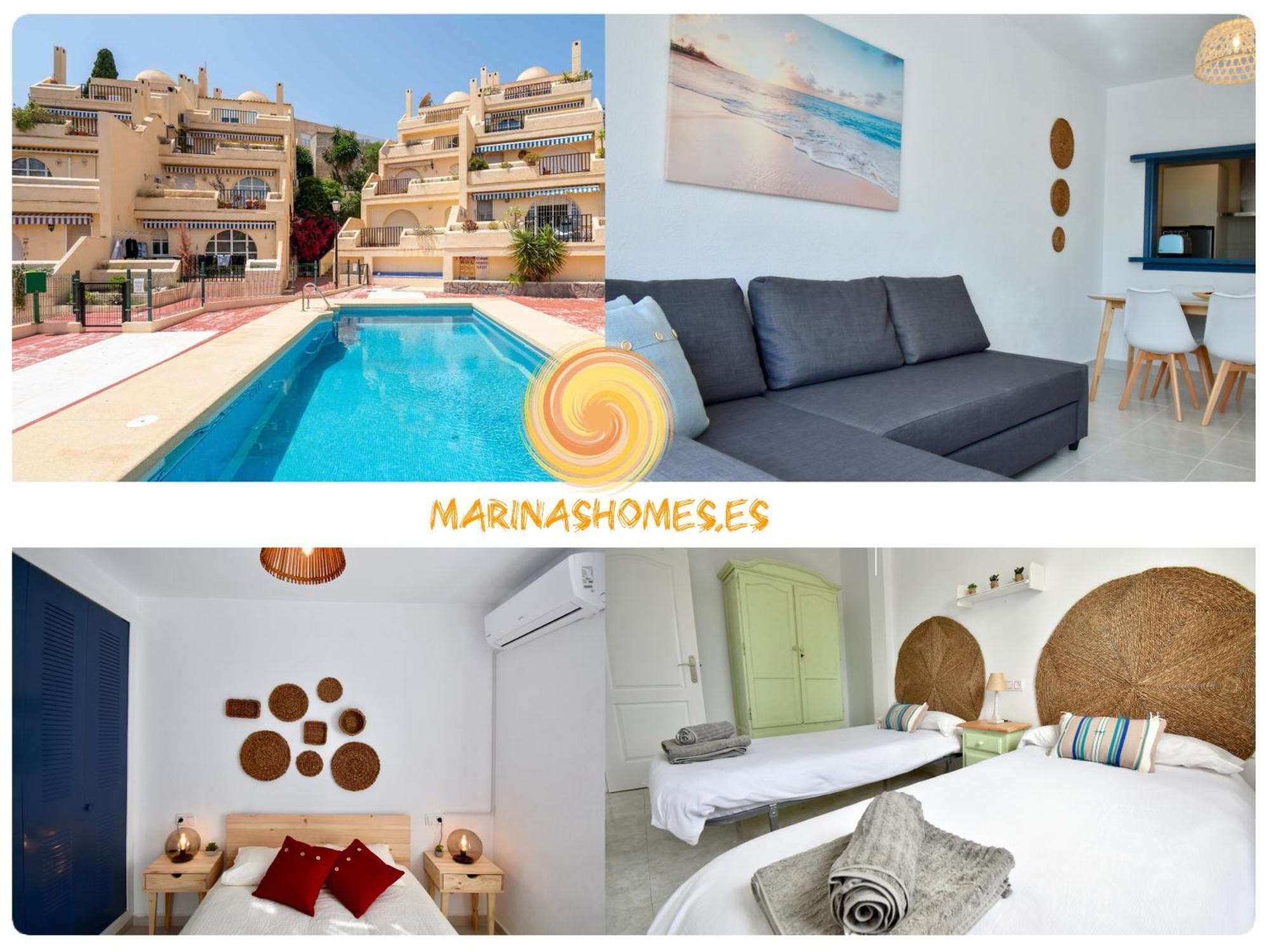 Canada Marinas - Tu Atico En Mojacar Playa! Exterior foto